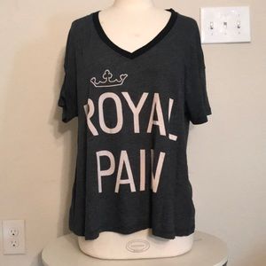 Wildfox “royal pain” T-shirt